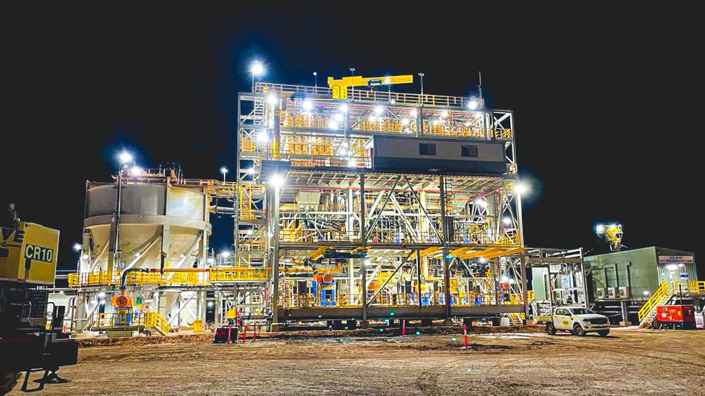Campaspe Mineral Sands Refinery — structural engineering Victoria, Australia
