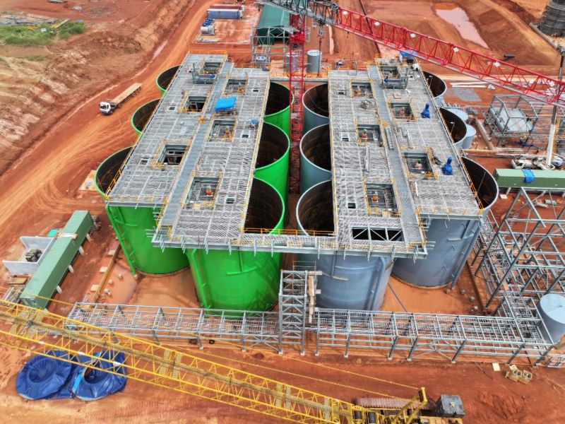 Kiniero Gold Mine — structural engineering Kiniero, Guinea
